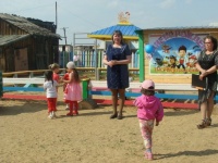 Открытие детской площадки на территории ТОС Центральный